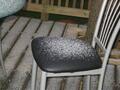 Sleet on a chair